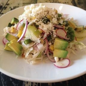 Gluten-free house salad from La Esquina